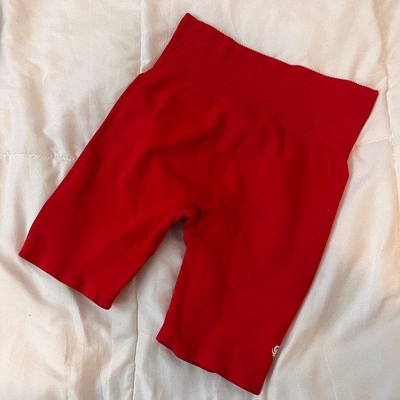 [SOLD] Women’s Best⭐️ Red Biker shorts - Picture 2 of 2